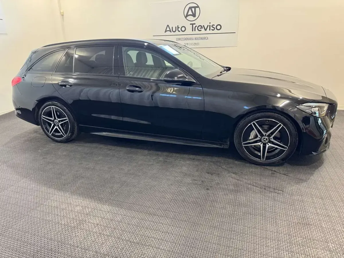 Usata Mercedes C220 Premium Plus 197 CV (144 kW) 2023 Nero Station wagon