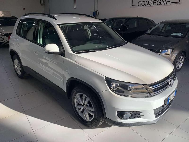 Usata VW Tiguan Trendline 122 CV (89 kW) 2014 Bianco SUV