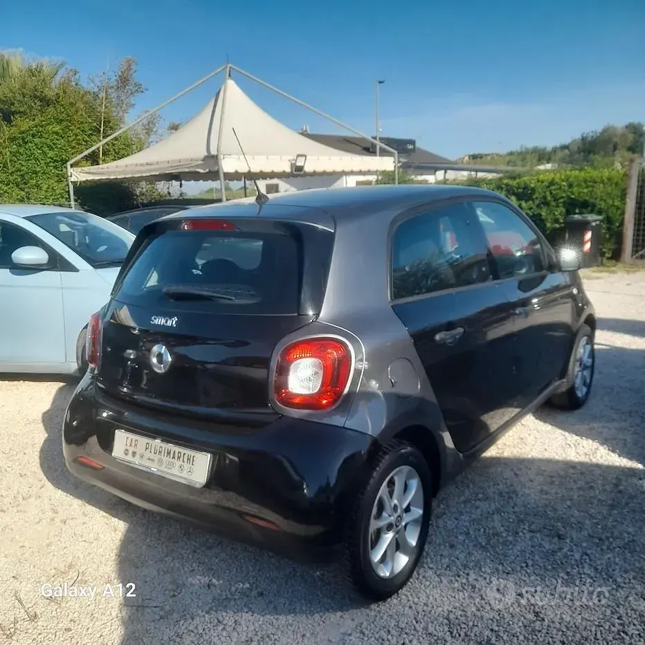 Usata Smart ForFour Passion 71 CV (52 kW) 2018 Nero Utilitaria