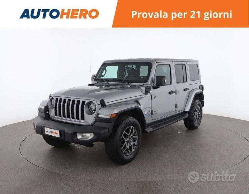 Grigio(met.) Usata 2022 Jeep Wrangler Sahara SUV | 44.899 € (Super prezzo) - Immagine 1/2