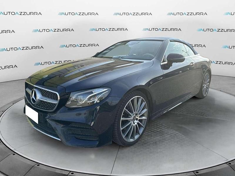Blu/azzurro Usata 2019 Mercedes E220 Premium Plus Cabrio | 31.900 € (Buon prezzo) - Immagine 1/4