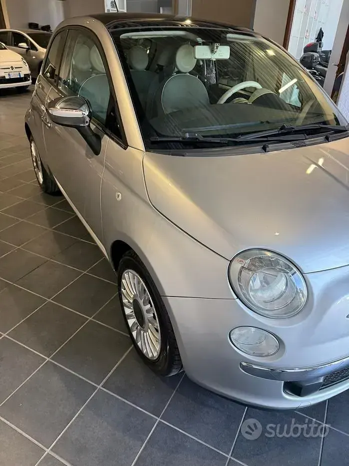 Usata Fiat 500 Lounge 95 CV (69 kW) 2012 Grigio Berlina