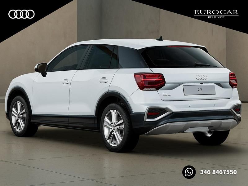 Nuova Audi Q2 Advanced Plus 116 CV (85 kW) 2026 Bianco ghiacciaio metallizzato SUV