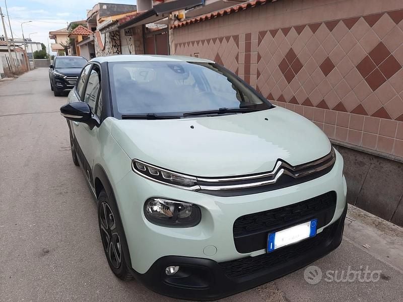 Usata Citroën C3 82 CV (60 kW) 2018 Verde Berlina