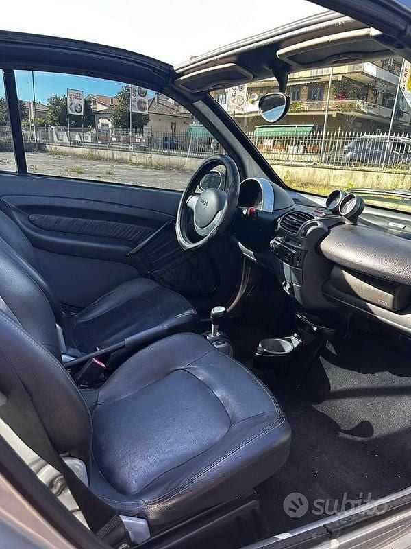 Usata Smart ForTwo Cabrio 41 CV (30 kW) 2003 Grigio Cabrio