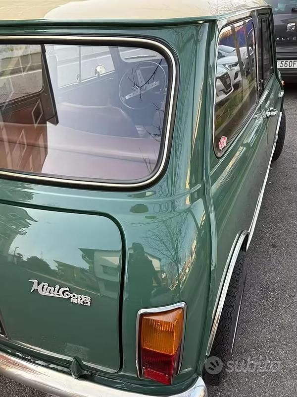 Usata Mini Cooper 1970 Verde Utilitaria