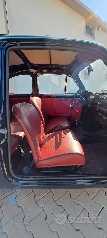 Usata Fiat 500 1960 Blu Utilitaria