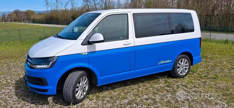 Usata VW T6 150 CV (110 kW) 2019 Blu Furgone