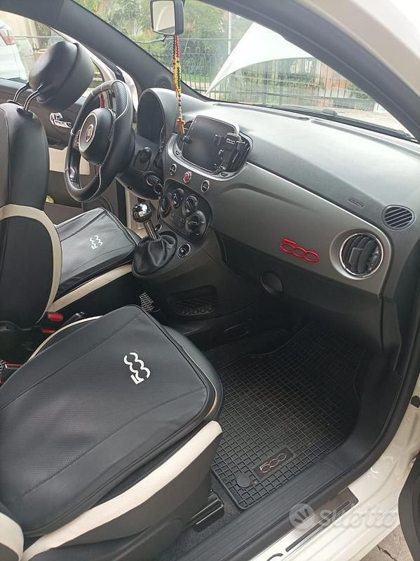 Usata Fiat 500S Sport 95 CV (69 kW) 2017 Bianco Coupé