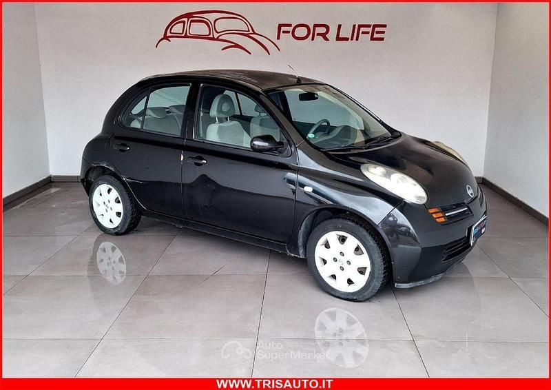 Usata Nissan Micra Visia 80 CV (58 kW) 2005 Nero Utilitaria