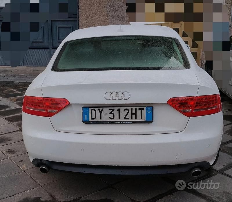 Usata Audi A5 2009 Bianco Coupé