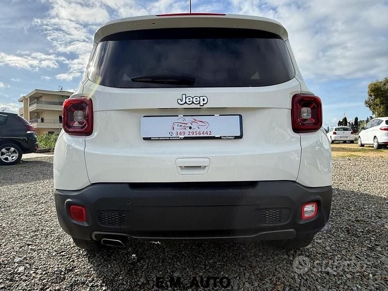 Usata Jeep Renegade 170 CV (125 kW) 2019 Bianco SUV