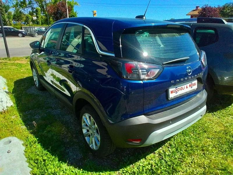 Usata Opel Crossland X Elegance 110 CV (80 kW) 2021 Blu/azzurro SUV