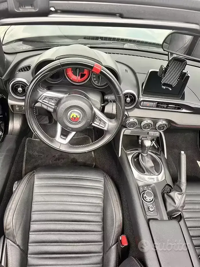 Usata Abarth 124 Spider 70th Anniversary 170 CV (125 kW) 2019 Nero Cabrio