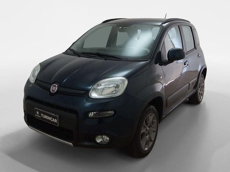 Usata Fiat Panda 4x4 S 75 CV (55 kW) 2014 Blu Utilitaria
