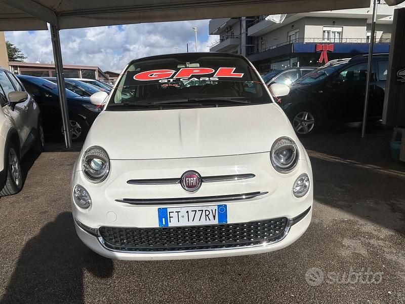 Usata Fiat 500 Lounge 69 CV (50 kW) 2019 Bianco Berlina