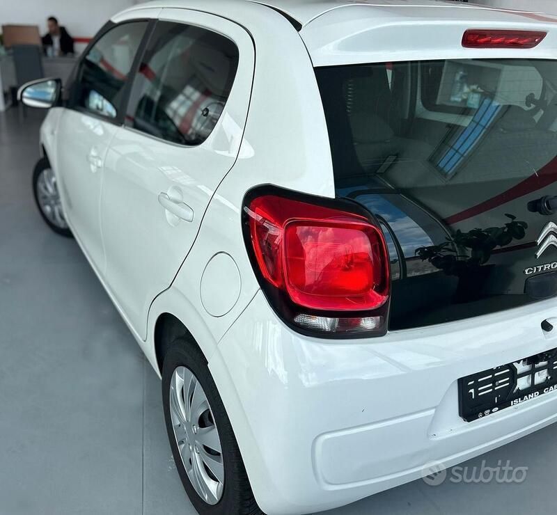 Usata Citroën C1 Live 69 CV (50 kW) 2015 Bianco Utilitaria
