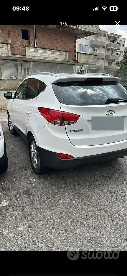 Usata Hyundai ix35 115 CV (84 kW) 2011 Bianco SUV