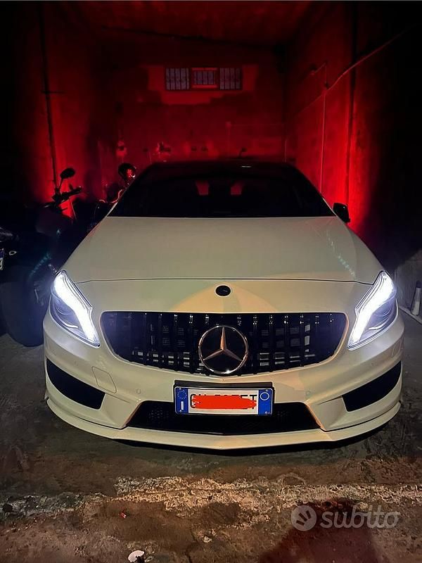 Usata Mercedes A180 AMG 2015 Bianco Berlina