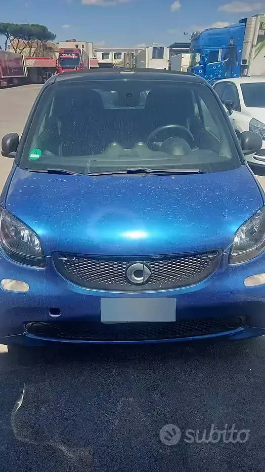 Usata Smart ForTwo Cabrio 84 CV (61 kW) 2019 Blu Cabrio