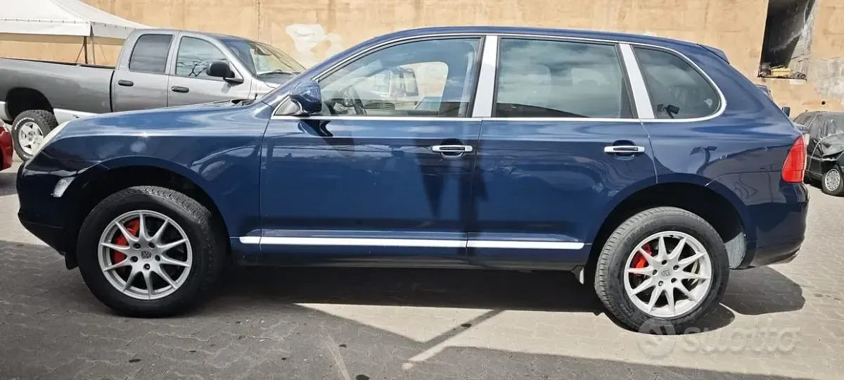 Usata Porsche Cayenne Turbo 450 CV (330 kW) 2004 Blu SUV