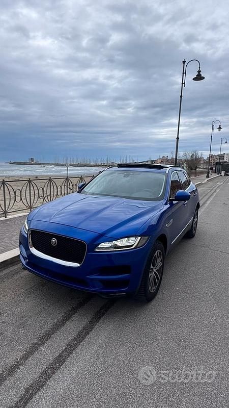 Usata Jaguar F-Pace 180 CV (132 kW) 2019 Blu SUV