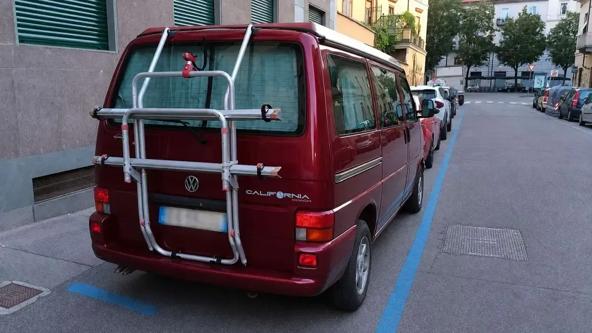Usata VW California California 102 CV (75 kW) 1996 Rosso Furgone