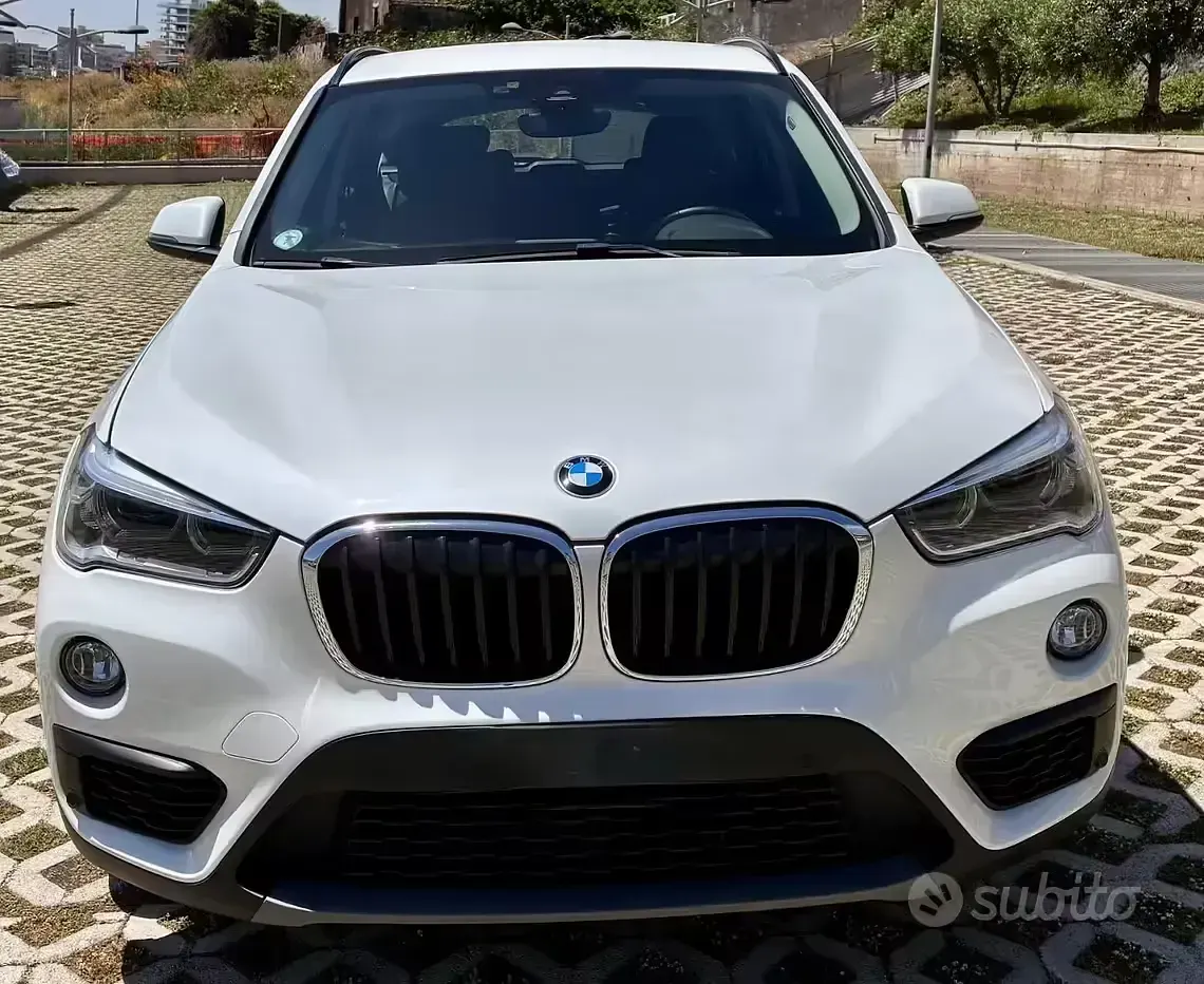 Usata BMW X1 Advantage 150 CV (110 kW) 2019 Bianco SUV