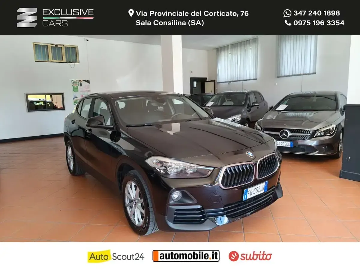 Usata BMW X2 150 CV (110 kW) 2018 Nero SUV