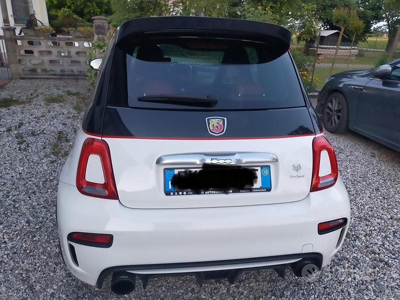 Usata Abarth 500 160 CV (117 kW) 2017 Bianco Utilitaria