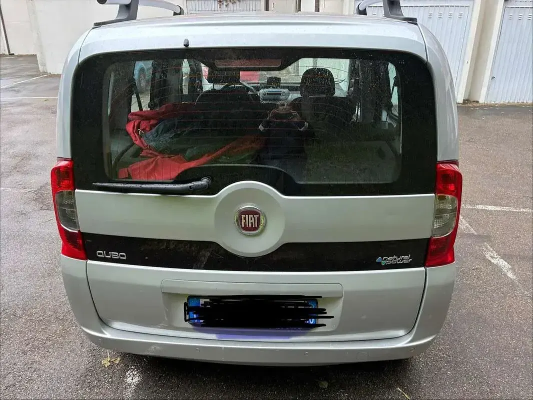 Usata Fiat Qubo Dynamic 75 CV (55 kW) 2014 Argento Monovolume