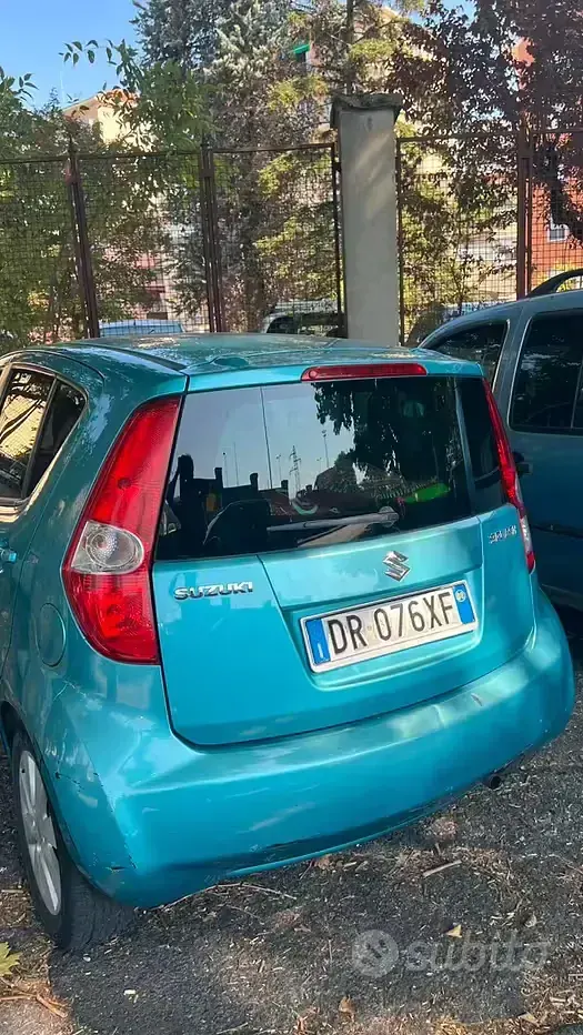 Usata Suzuki Splash 86 CV (63 kW) 2008 Bluazzurro Utilitaria