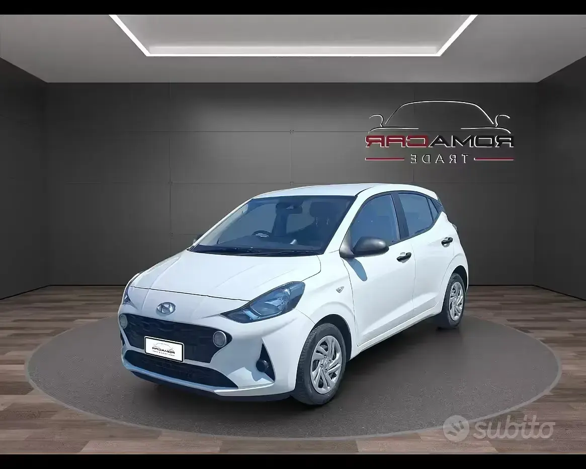 Usata Hyundai i10 Advanced 67 CV (49 kW) 2022 Bianco Utilitaria