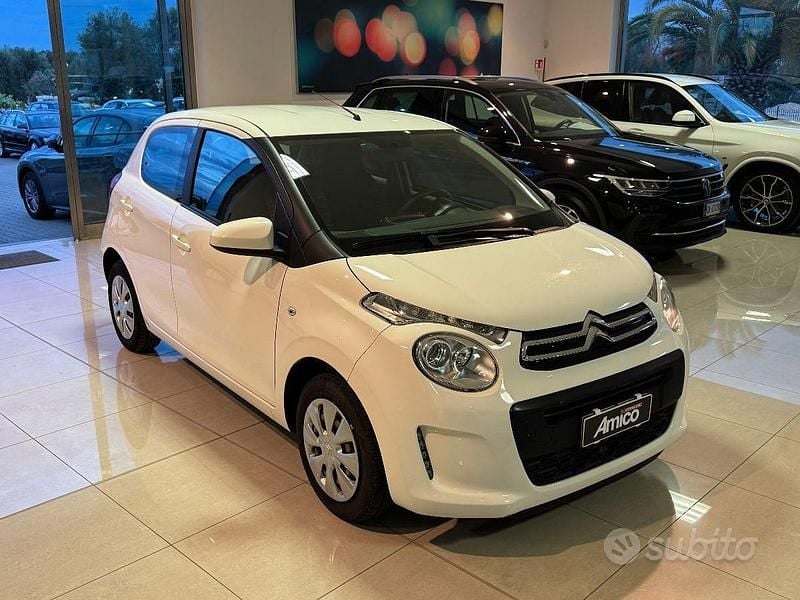 Usata Citroën C1 Shine 69 CV (50 kW) 2019 Bianco Utilitaria