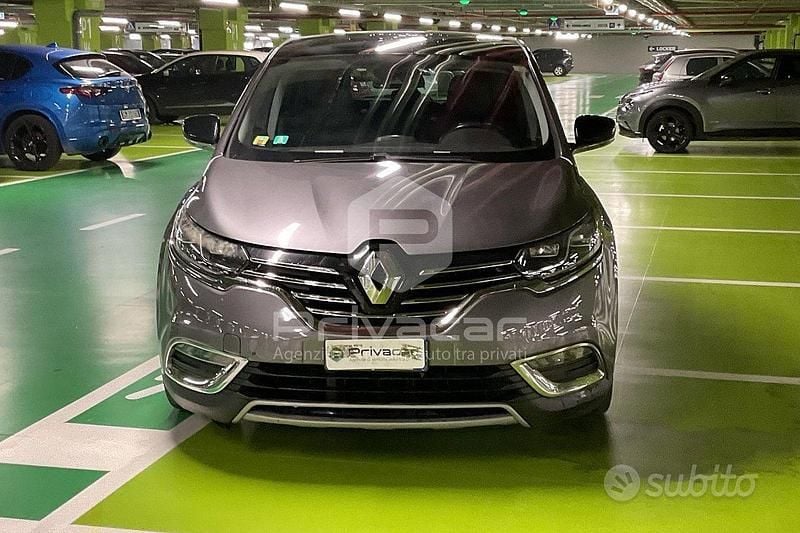 Usata Renault Espace Intens 160 CV (117 kW) 2016 Grigio Monovolume