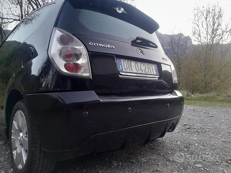 Usata Citroën C2 68 CV (50 kW) 2008 Nero Utilitaria