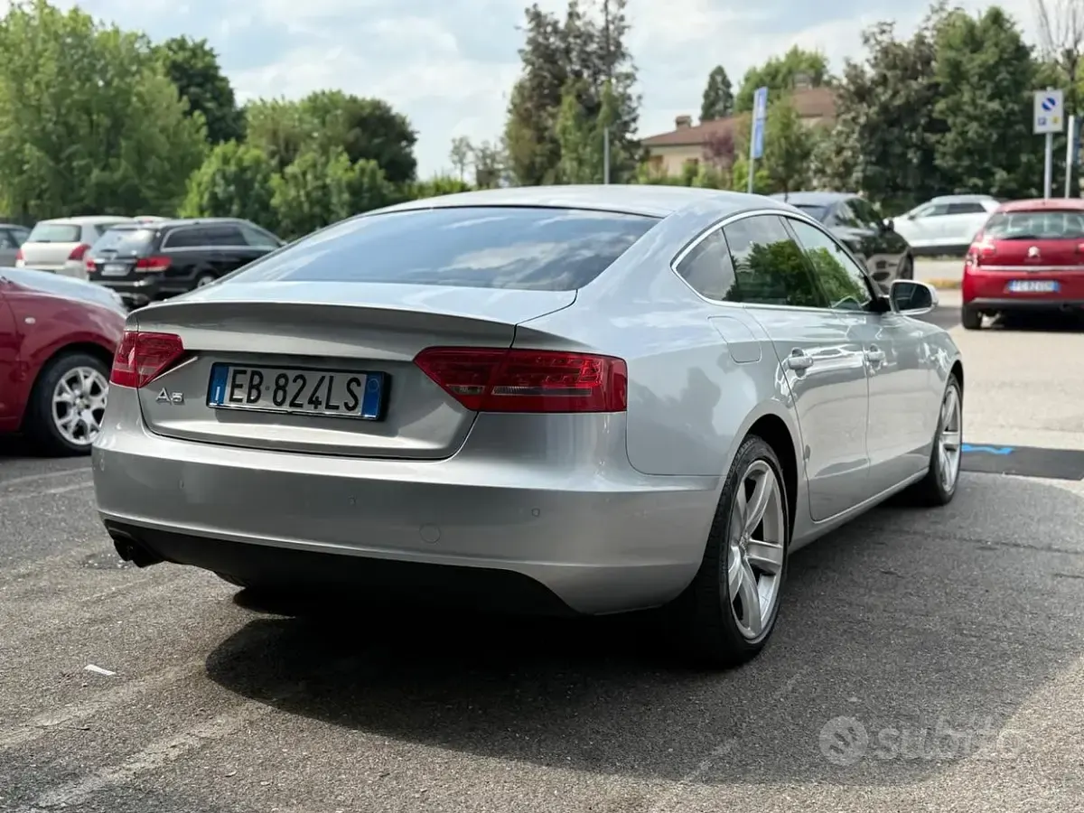 Usata Audi A5 Advanced 170 CV (125 kW) 2010 Grigio Coupé