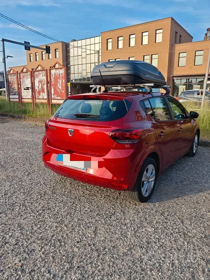 Usata Dacia Sandero 90 CV (66 kW) 2021 Rosso Utilitaria