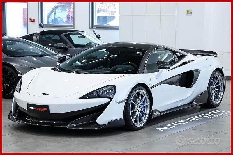 Usata McLaren 600LT 600 CV (441 kW) 2021 Bianco Coupé