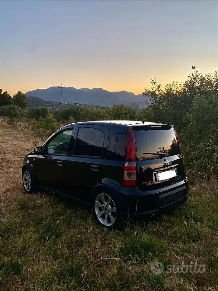 Usata Fiat Panda 101 CV (74 kW) 2007 Nero Utilitaria