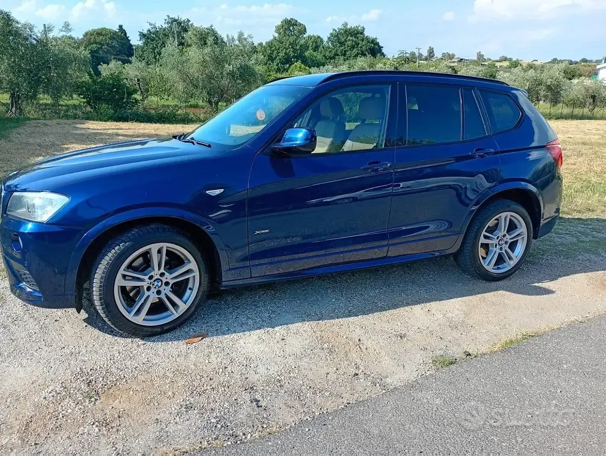 Usata BMW X3 M Sport 143 CV (105 kW) 2013 Bluazzurro SUV