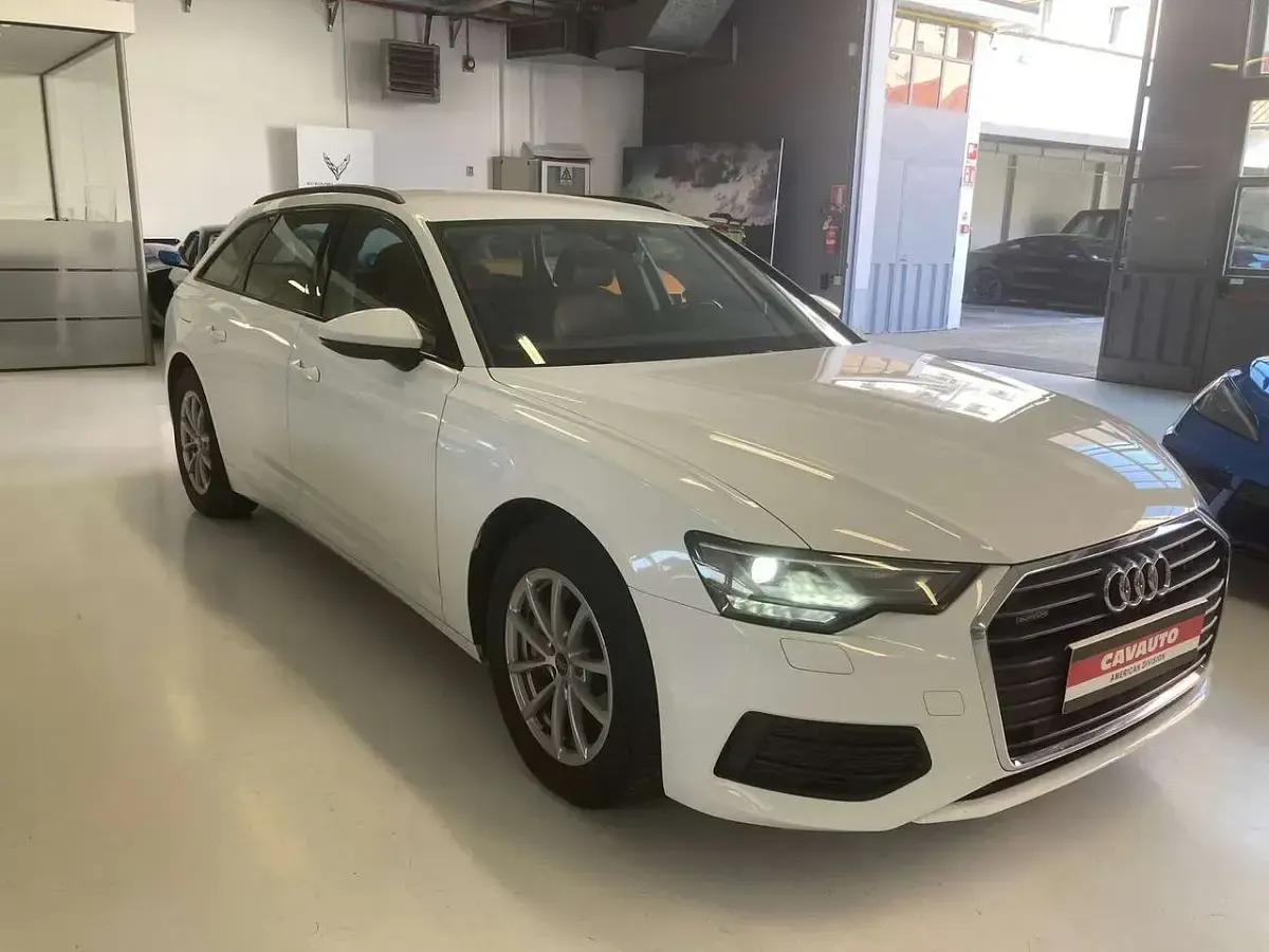 Usata Audi A6 Business 204 CV (150 kW) 2021 Bianco Station wagon