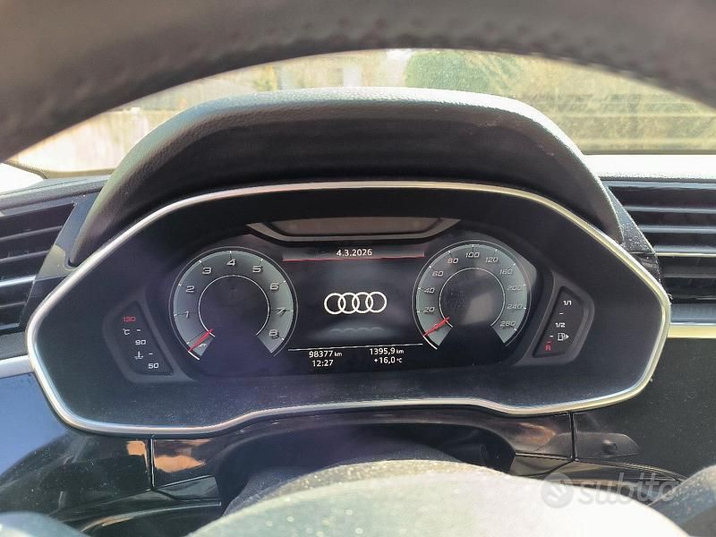 Usata Audi Q3 150 CV (110 kW) 2020 Blu/azzurro SUV