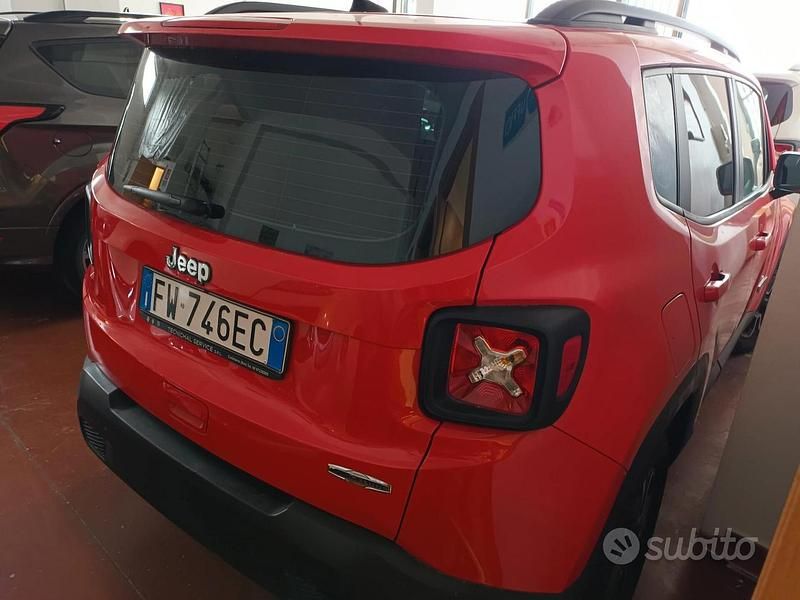 Usata Jeep Renegade Longitude 120 CV (88 kW) 2019 Rosso SUV