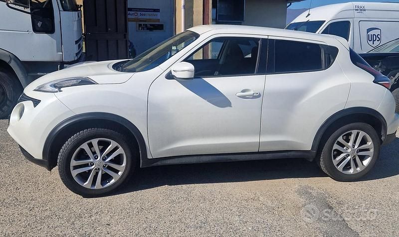Usata Nissan Juke 110 CV (80 kW) 2014 Bianco SUV