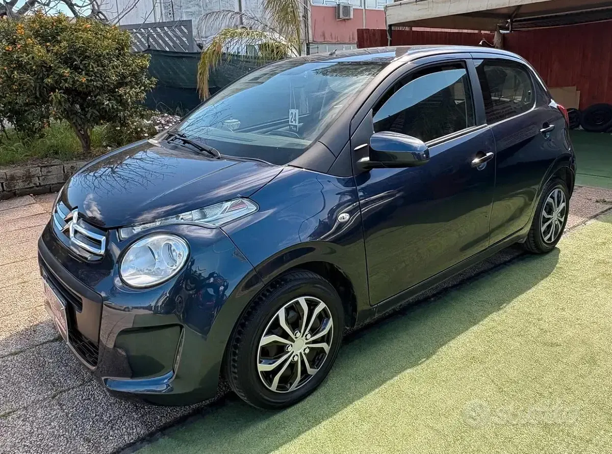 Usata Citroën C1 Feel 69 CV (50 kW) 2016 Blu Utilitaria