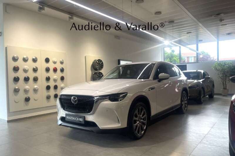 Bianco Nuova 2025 Mazda CX-60 Exclusive-Line SUV | 54.490 € (Super prezzo) - Immagine 1/4