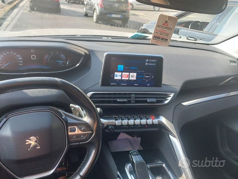 Usata Peugeot 3008 131 CV (96 kW) 2018 Grigio Monovolume