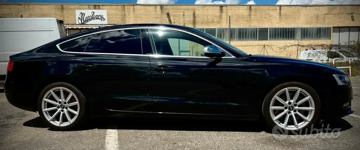 Usata Audi A5 S-Line 136 CV (100 kW) 2015 Nero Coupé