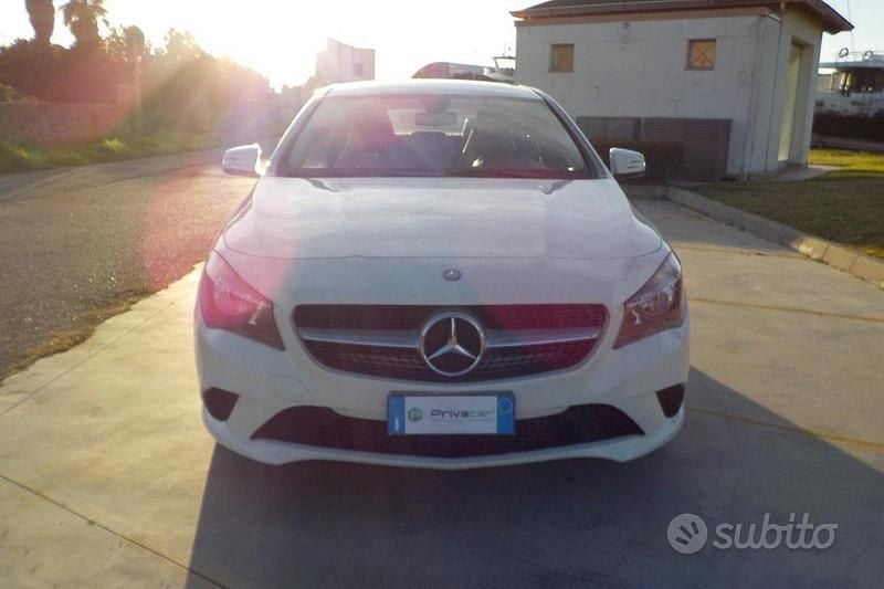 Usata Mercedes CLA180 109 CV (80 kW) 2015 Bianco Berlina
